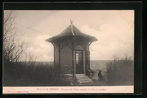 AK Vernon, Kiosque du Gibet, endroit ou jadis on pendait