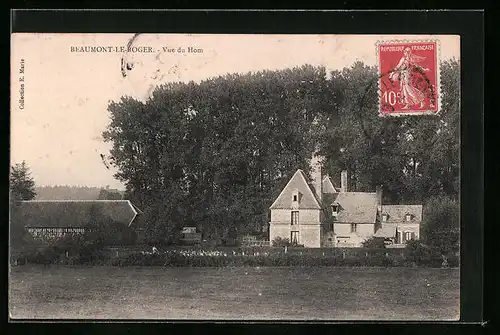 AK Beaumont-le-Roger, Vue du Hom