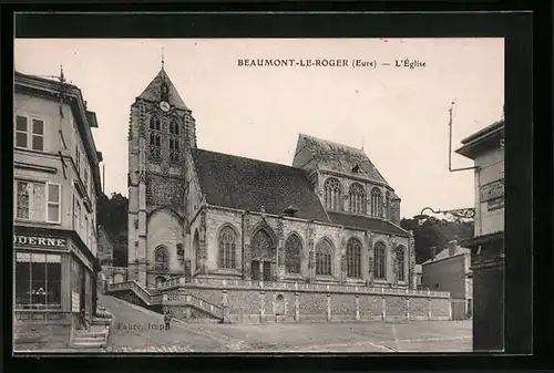 AK Beaumont-le-Roger, L`Eglise