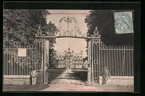 AK Beaumesnil, Entree du Chateau