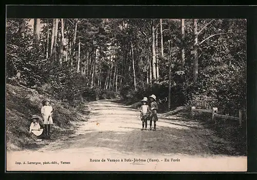 AK Bois-Jérome, Route de Vernon, En Foret