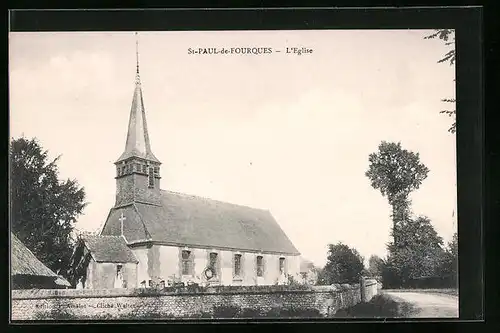 AK St-Paul-de-Fourques, L`Eglise
