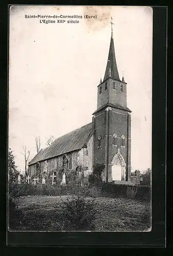 AK Saint-Pierre-de-Cormeilles, L`Eglise XIIIe siècle