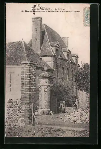 AK Le Ménillet, Entrée au Chateau