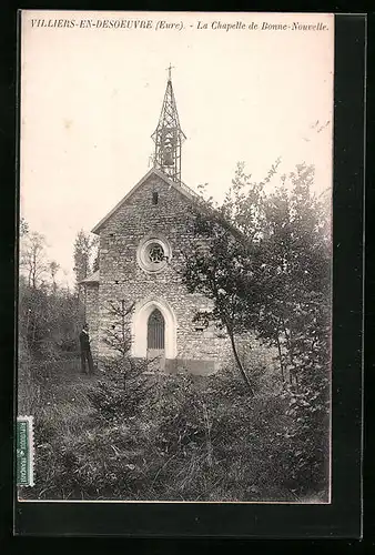 AK Villiers-en-Desoeuvre, La Chapelle de Bonne-Nouvelle