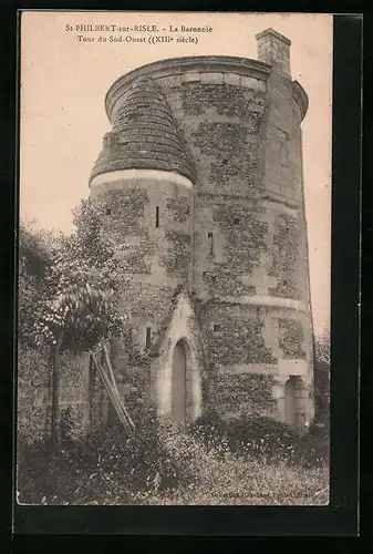 AK St-Philbert-sur-Risle, La Baronnie, Tour du Sud-Ouest