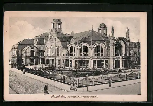 AK Mannheim, Festhalle Rosengarten