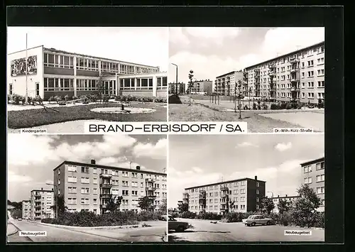 AK Brand-Erbisdorf i. Sa., Kindergarten, Dr.-Wilh.-Külz-Strasse
