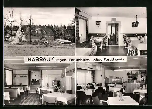 AK Nassau /Erzgeb., Ferienheim Altes Forsthaus