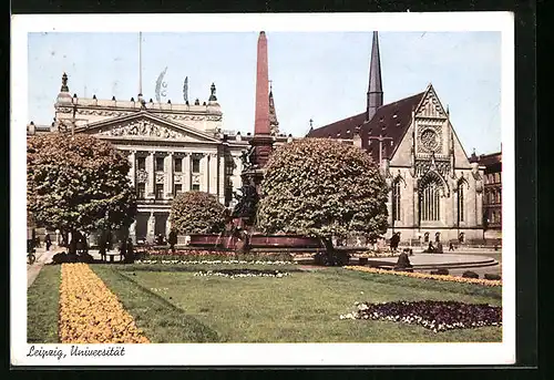 AK Leipzig, Universität mit Universitätskirche