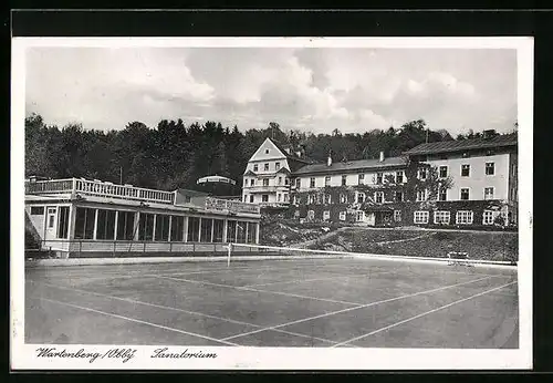 AK Wartenberg /Obby., Sanatorium