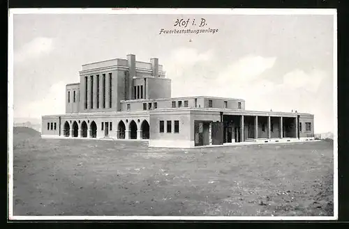 AK Hof i. B., Feuerbestattungsanlage