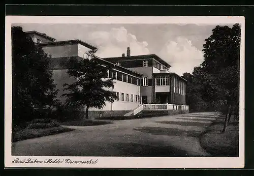 AK Bad Düben, Ansicht des Eisenmoorbades