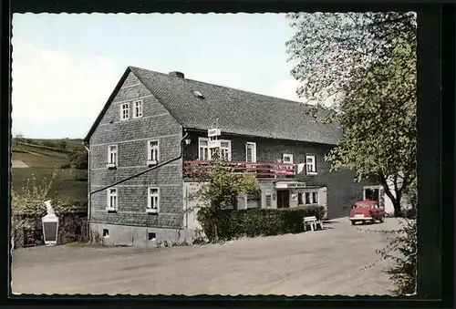 AK Mörsbach-Wintershof /Westerwald, Gasthaus und Pension Haus Sonneck