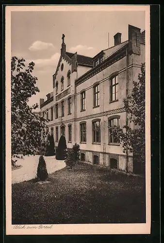 AK Rothenburg /Lausitz, Schlesisches Krüppelheim