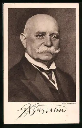 AK Portrait vom Grafen Ferdinand von Zeppelin
