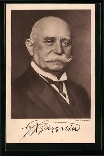 AK Graf Ferdinand von Zeppelin im Portrait