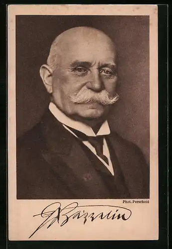 AK Portrait des Grafen Ferdinand von Zeppelin