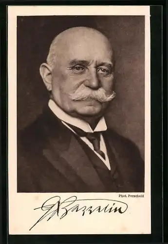 AK Portraitaufnahme des Grafen von Zeppelin