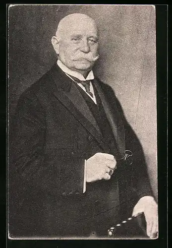 AK Graf Zeppelin mit Zwicker in der Hand
