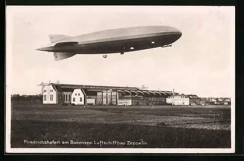 AK Friedrichshafen am Bodensee, Luftschiffbau Zeppelin
