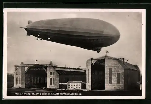 AK Friedrichshafen /Bodensee, Luftschiffbau Zeppelin