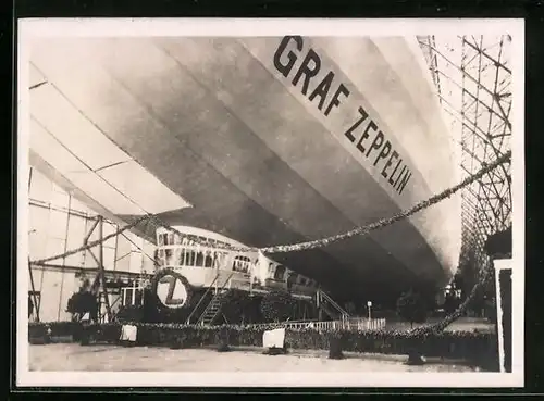 AK Taufe des LZ 127 auf den Namen Graf Zeppelin