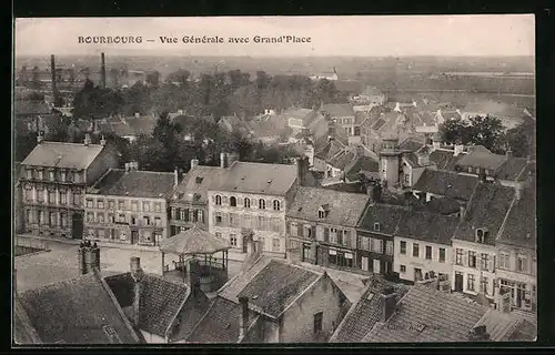 AK Bourbourg, Vue Générale avec Grand`Place