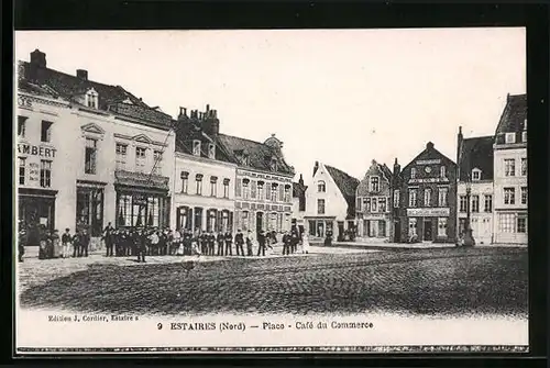 AK Estaires, Place, Café du Commerze