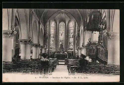 AK Watten, Intérieur de l`Eglise