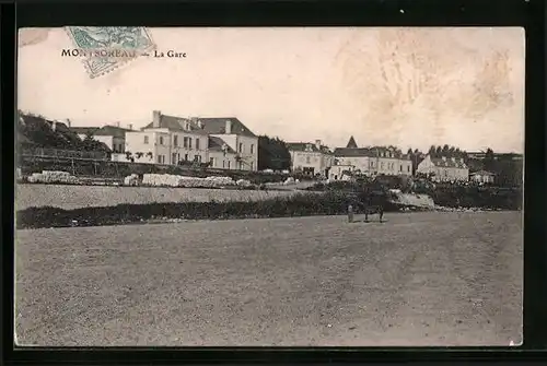 AK Montsoreau, La Gare