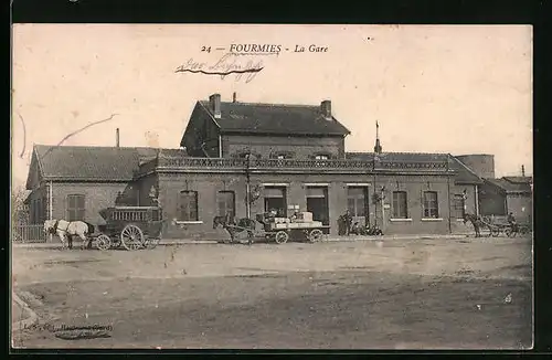 AK Fourmies, La Gare