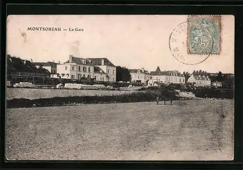 AK Montsoreau, La Gare