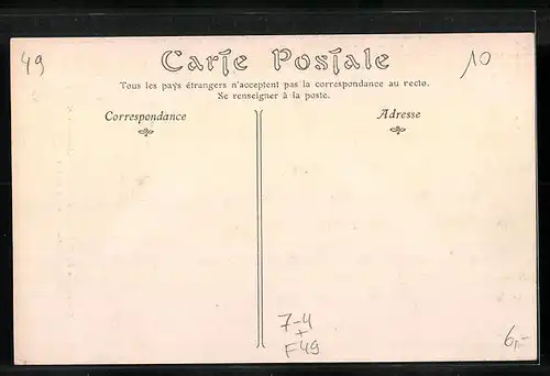 AK Angers, Enlévement d`un bloc