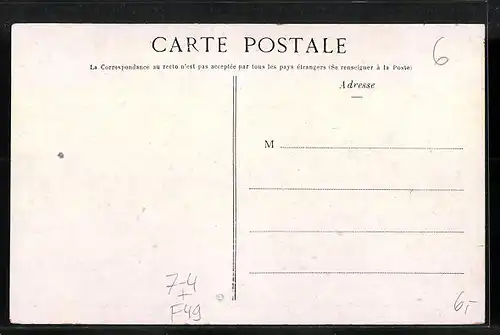 Künstler-AK Angers, Commission des Ardoisieres d`Angers