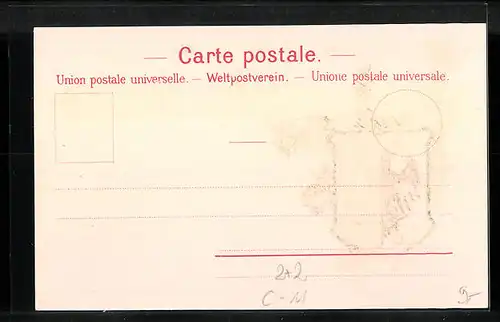 Lithographie Canton de Genève, Les Premiers Timbres Poste de la Suisse