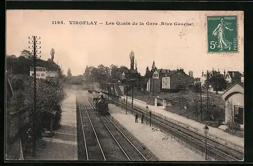 AK Viroflay, Les Quais de la Gare