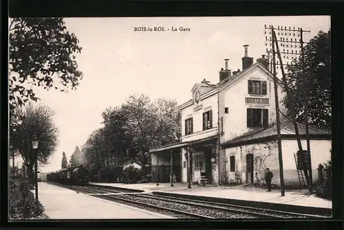 AK Bois-le-Roi, La Gare