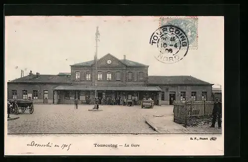 AK Tourcoing, La Gare