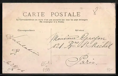 AK Tourcoing, La Nouvelle Gare, Facade