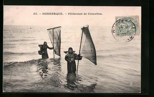 AK Dunkerque, Pêcheuses de Crevettes