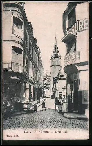 Seiden-AK Auxerre, L`Horloge