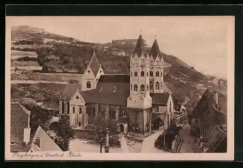 AK Freyburg a. U., Ansicht der Kirche