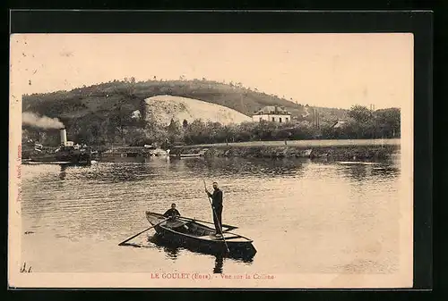 AK Le Goulet, Vue sur la Colline