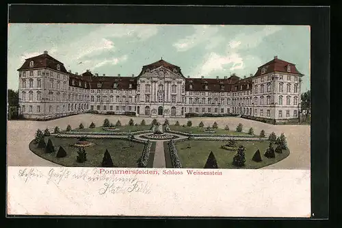 AK Pommersfelden, Schloss Weissenstein