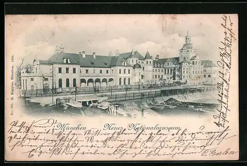 AK München, Neues Nationalmuseum