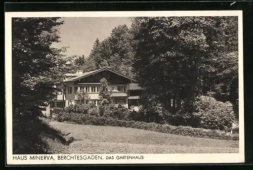 AK Berchtesgaden, Haus Minerva, Das Gartenhaus