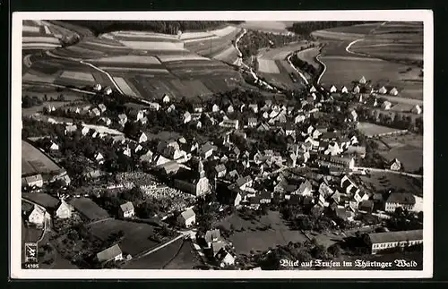 AK Trusen im Thüringer Wald, Blick auf den Ort