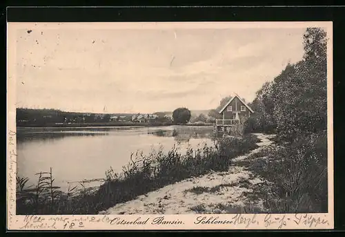 AK Bansin, Uferpartie am Schlonsee