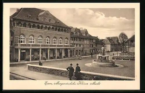 AK Essen, Margaretenhöhe, Kleiner Markt